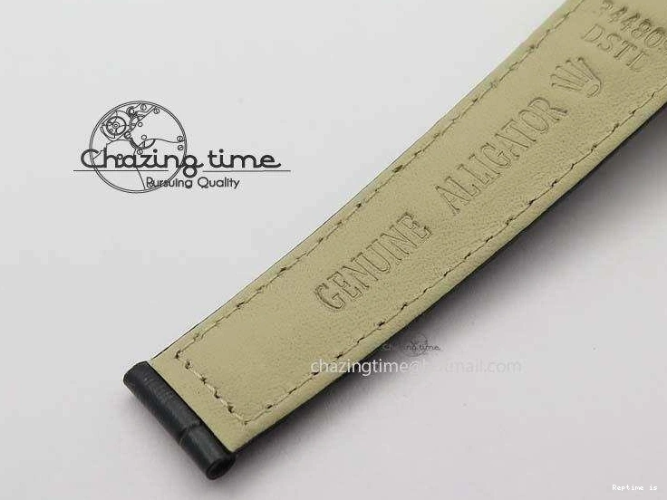 0107 Daytona 116515 Noob 1:1 Best Edition RG Black Dial On Black Leather Strap A NewStyle 3789